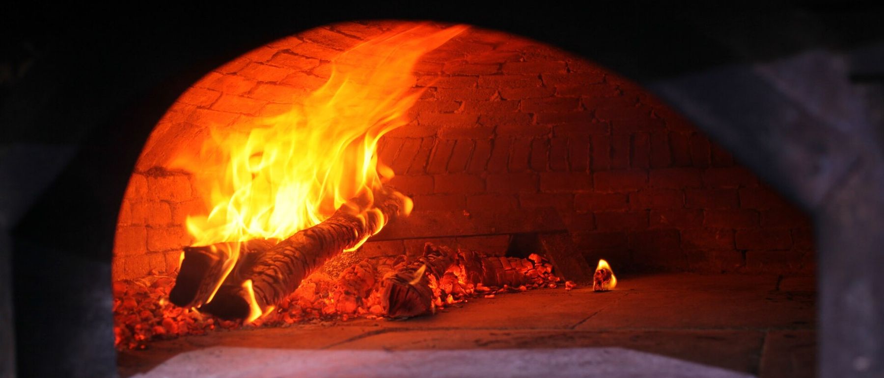 The oven at Gino's Pizza Co.
